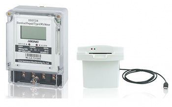 Medidor eléctrico prepago monofásico de vatios-hora DDSY238