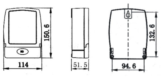Medidor monofásico estático de vatios-hora DDS238(E1215A/E1205L)